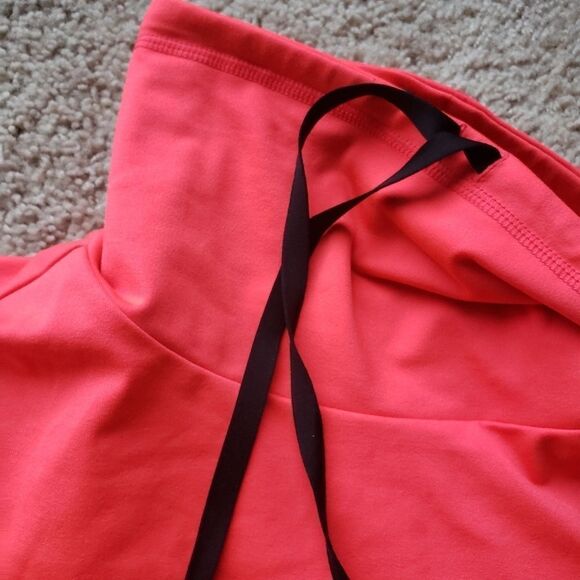 VICTORIA'S Secret Sport VSX Neon Pink Funnel Neck Sweatshirt Size Small - Picture 7 of 9